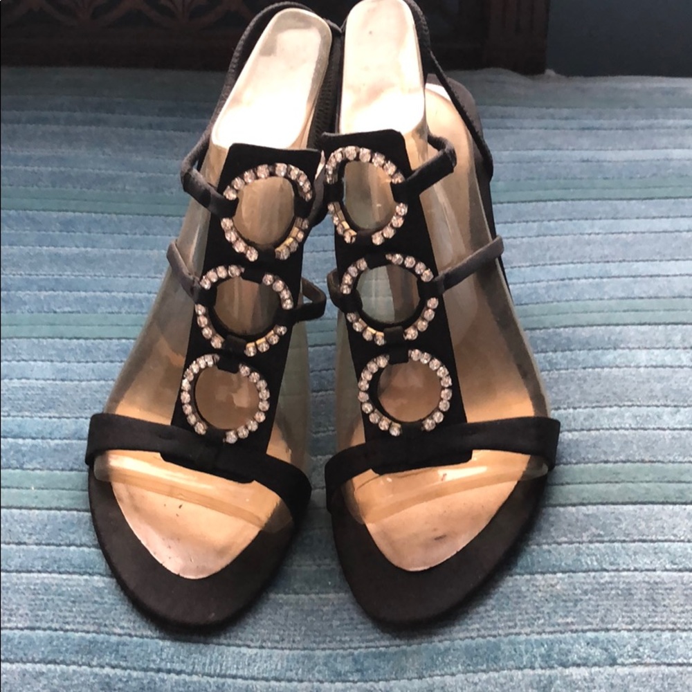Dressy Black Sandals